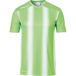 Voorvertoning: Uhlsport Stripe 2.0 Shirt Korte Mouw Kinderen - Fluo Groen / Wit