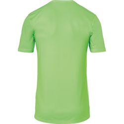 Voorvertoning: Uhlsport Stripe 2.0 Shirt Korte Mouw Kinderen - Fluo Groen / Wit