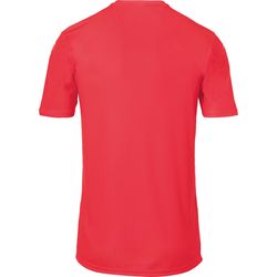 Voorvertoning: Uhlsport Stripe 2.0 Shirt Korte Mouw Heren - Rood / Wit