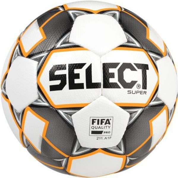 Select Super Ballon De Compétition - Blanc / Gris / Orange