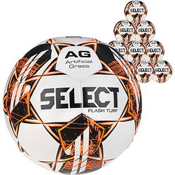 Select Flash Turf V23 (10X) Ballenpakket - Wit / Rood