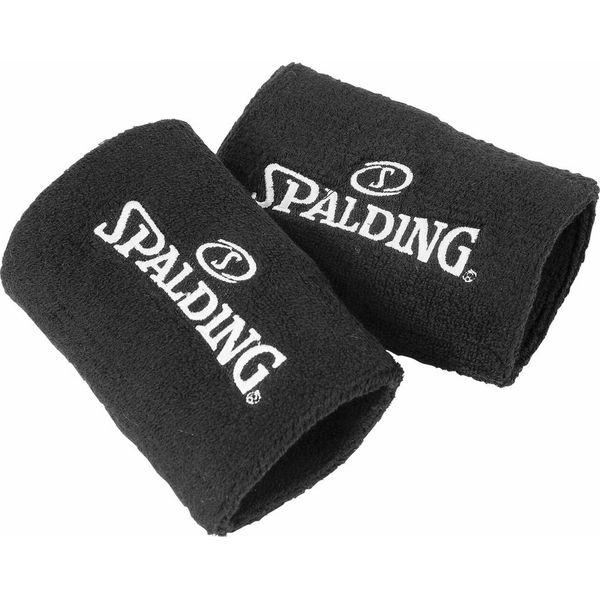 Spalding Wrist Bands Bandeau Éponge - Noir