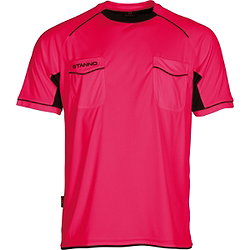 Stanno Bergamo Scheidsrechtersshirt Korte Mouw Heren - Fluorood