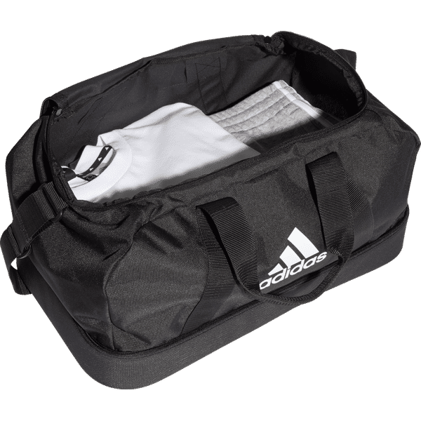 terrorist Afstoten Recensent Adidas Tiro (Small) Sporttas Met Bodemvak | Zwart | Teamswear