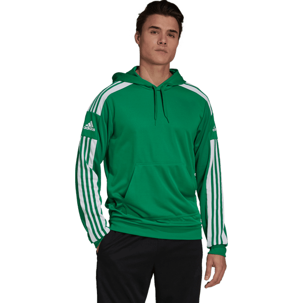 Adidas Squadra 21 Sweater Met Kap Heren - Groen / Wit