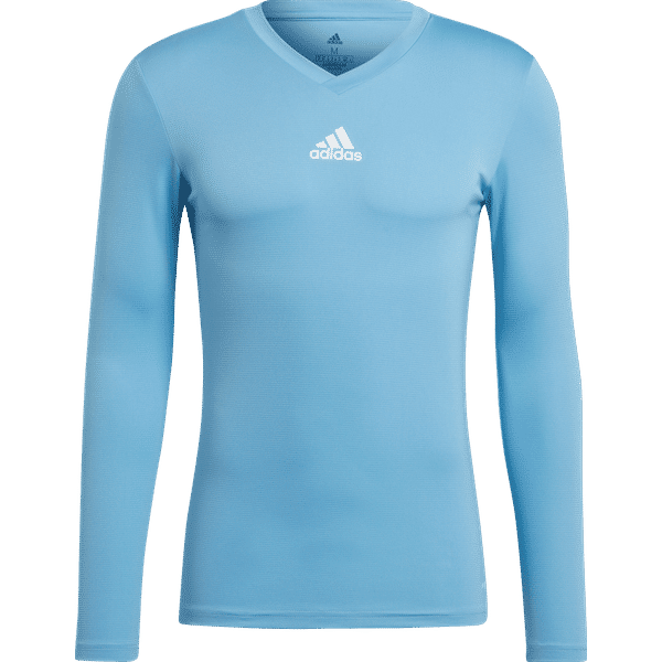 Adidas Base Tee 21 Shirt Lange Mouw Heren - Hemelsblauw