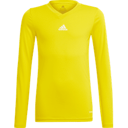 Voorvertoning: Adidas Base Tee 21 Shirt Lange Mouw Kinderen - Geel