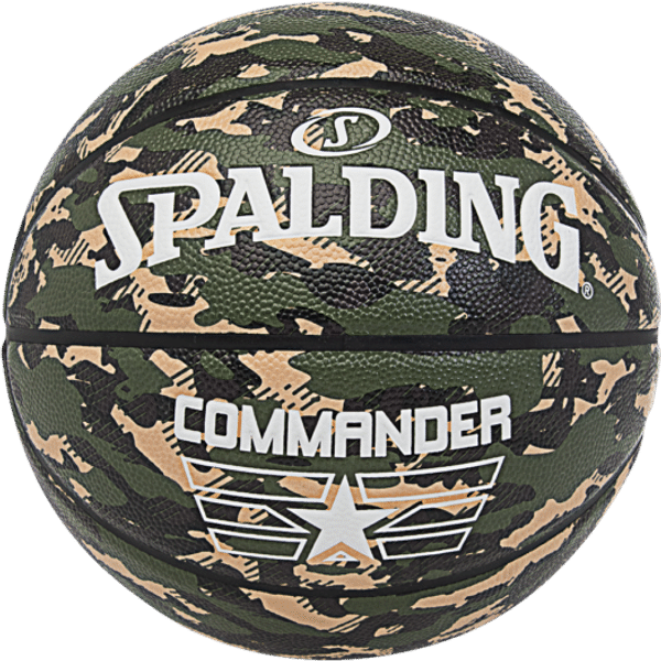 Spalding Commander Camo (Size 7) Basketbal Heren - Camouflage