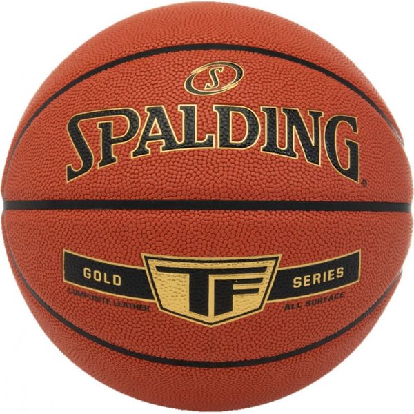 Spalding Tf Gold (Size 5) Basketball Enfants - Orange