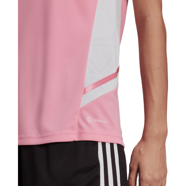 Clancy elkaar astronaut Adidas Condivo 22 Shirt Korte Mouw voor Dames | Roze | Teamswear