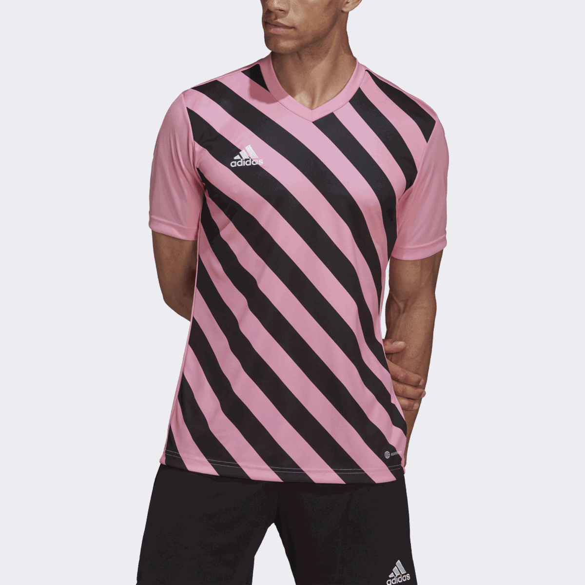 Adidas shirt store heren roze