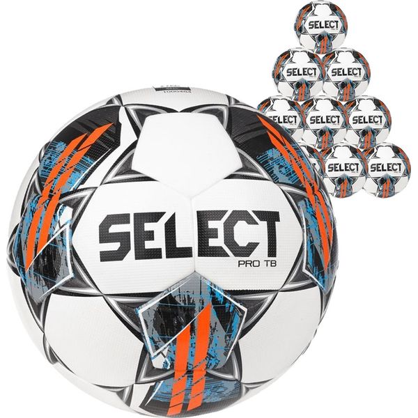 majoor Brochure Afsnijden Select Pro Tb V22 20X Ballenpakket | Wit - Lichtblauw | Teamswear