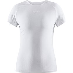 Craft Pro Dry Nanoweight Shirt Dames - Wit
