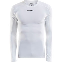 Craft Pro Control Compression Trikot Langarm - Weiß
