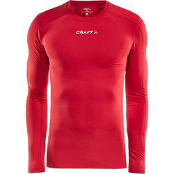 Craft Pro Control Compression Shirt Lange Mouw - Rood