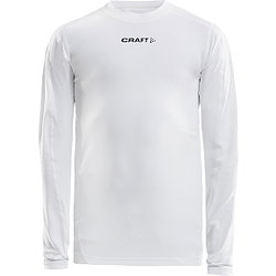 Craft Pro Control Compression Maillot Manches Longues Enfants - Blanc
