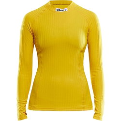 Craft Progress Baselayer Maillot Manches Longues Femmes - Jaune