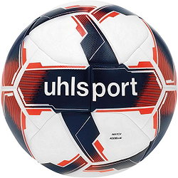 Uhlsport Match Addglue (Size 5) Wedstrijdbal - Wit / Marine / Fluorood