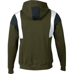 Voorvertoning: Joma Confort III Sweater Met Kap Kinderen - Olijf / Wit / Donkergrijs Gemeleerd