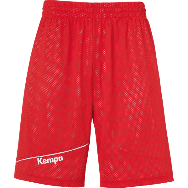Kempa Short Réversible Hommes - Rouge / Blanc