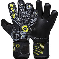 Elite Sport Vibora Keepershandschoenen - Zwart / Fluogeel