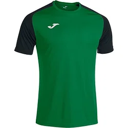 Joma Academy IV Maillot Manches Courtes Enfants - Vert / Noir