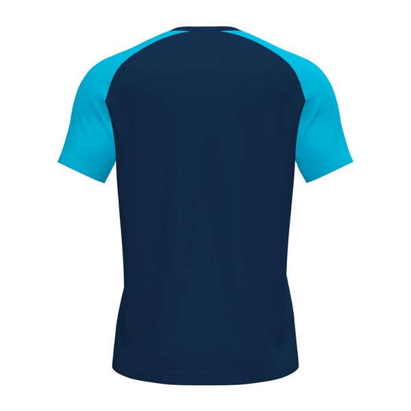 Joma Academy IV Shirt Korte Mouw Kinderen - Marine / Turquoise Fluor