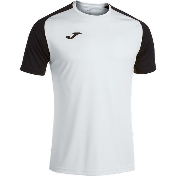 Joma Academy IV Maillot Manches Courtes Hommes - Blanc / Noir