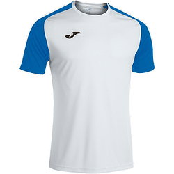 Joma Academy IV Shirt Korte Mouw Heren - Wit / Royal