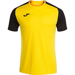 Joma Academy IV Maillot Manches Courtes Hommes - Jaune / Noir