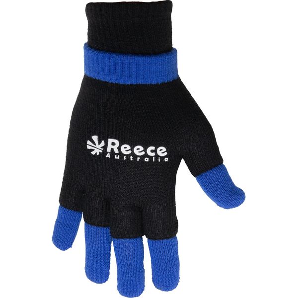 Reece Ultra Grip 2 In 1 Knitted Player Glove - Noir / Royal