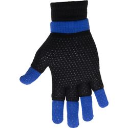 Présentation: Reece Ultra Grip 2 In 1 Knitted Player Glove - Noir / Royal