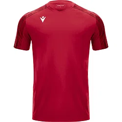 Macron Gede Maillot Manches Courtes Enfants - Rouge / Tango Rouge