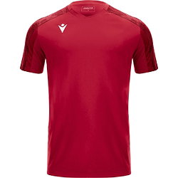 Macron Gede Shirt Korte Mouw Heren - Rood / Donkerrood
