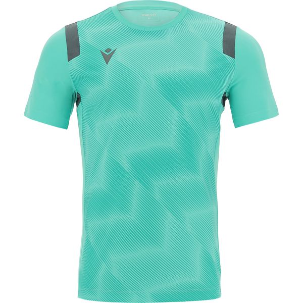 Macron Rodders Maillot Manches Courtes Hommes - Turquoise / Anthracite