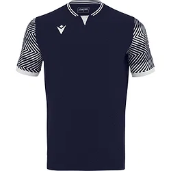 Macron Tureis Maillot Manches Courtes Enfants - Marine / Blanc