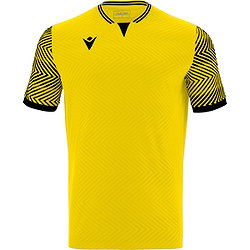 Macron Tureis Maillot Manches Courtes Hommes - Jaune / Noir