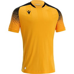 Macron Alioth Maillot Manches Courtes Enfants - Amber / Noir