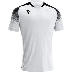 Macron Alioth Maillot Manches Courtes Enfants - Blanc / Noir