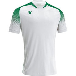 Macron Alioth Maillot Manches Courtes Enfants - Blanc / Vert