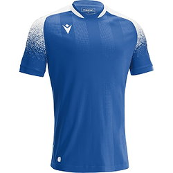 Macron Alioth Shirt Korte Mouw Heren - Royal / Wit
