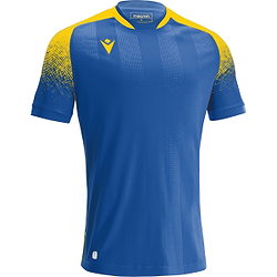 Macron Alioth Shirt Korte Mouw Heren - Royal / Geel
