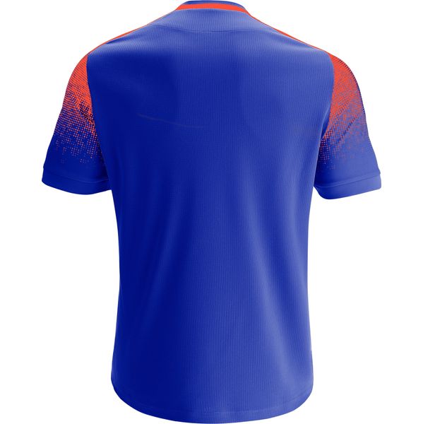 Macron Alioth Shirt Korte Mouw Heren - Electric Blue / Oranje