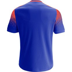 Voorvertoning: Macron Alioth Shirt Korte Mouw Heren - Electric Blue / Oranje