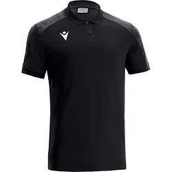 Macron Excellence Rock Polo Enfants - Noir / Gris Foncé
