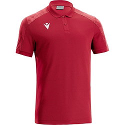 Macron Excellence Rock Poloshirt Herren - Rot / Dunkelrot