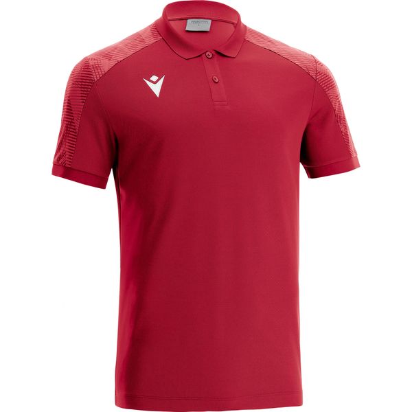 Macron Excellence Rock Polo Hommes - Rouge / Tango Rouge