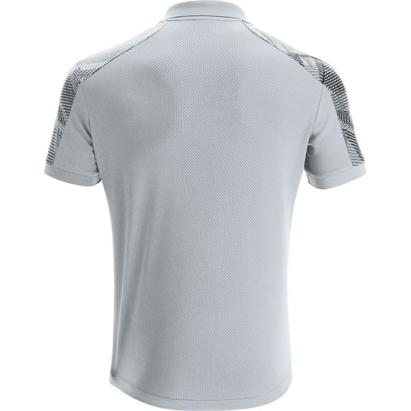 Macron Excellence Rock Polo Hommes - Argent / Anthracite
