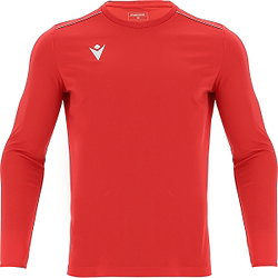 Macron Energy Rigel Hero Voetbalshirt Lange Mouw Kinderen - Rood