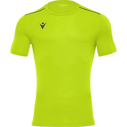 Macron Rigel Hero Maillot Manches Courtes Enfants - Jaune Fluo
